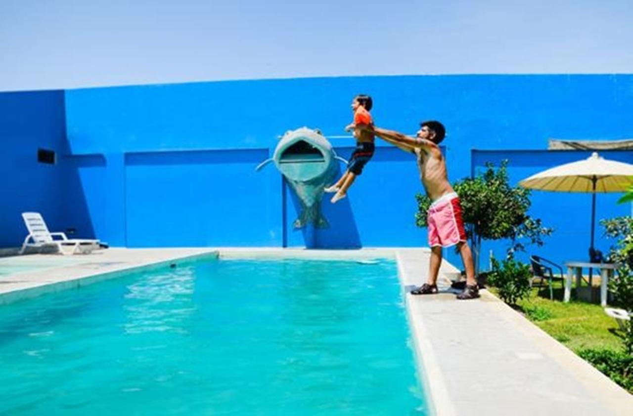 Hotel Villa Kitzia Huacho Bagian luar foto
