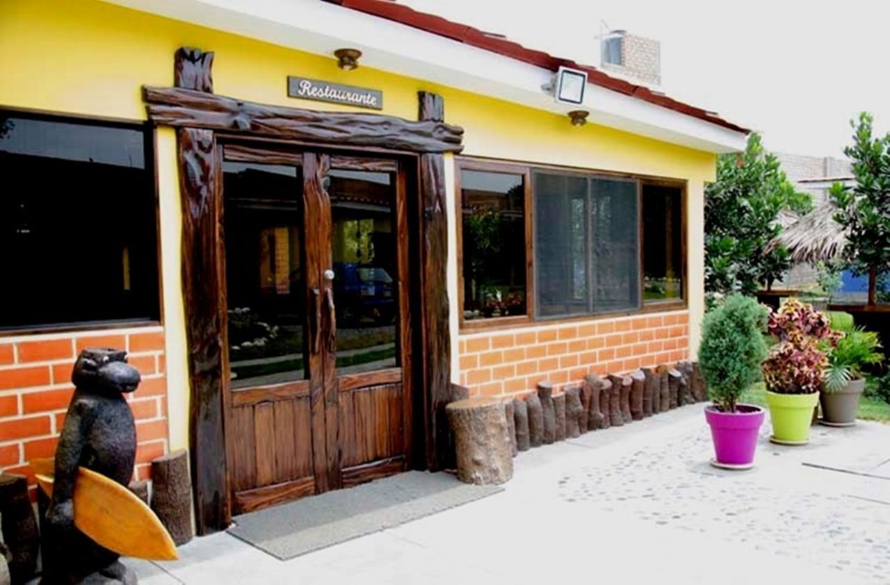 Hotel Villa Kitzia Huacho Bagian luar foto