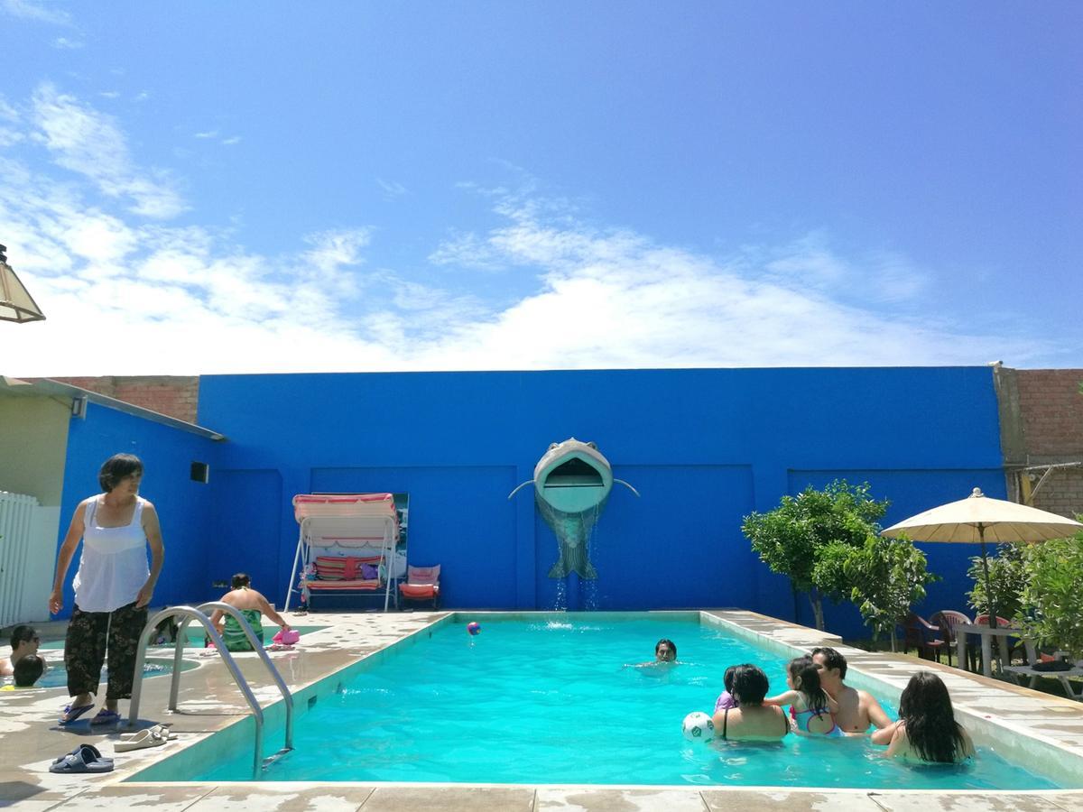 Hotel Villa Kitzia Huacho Bagian luar foto
