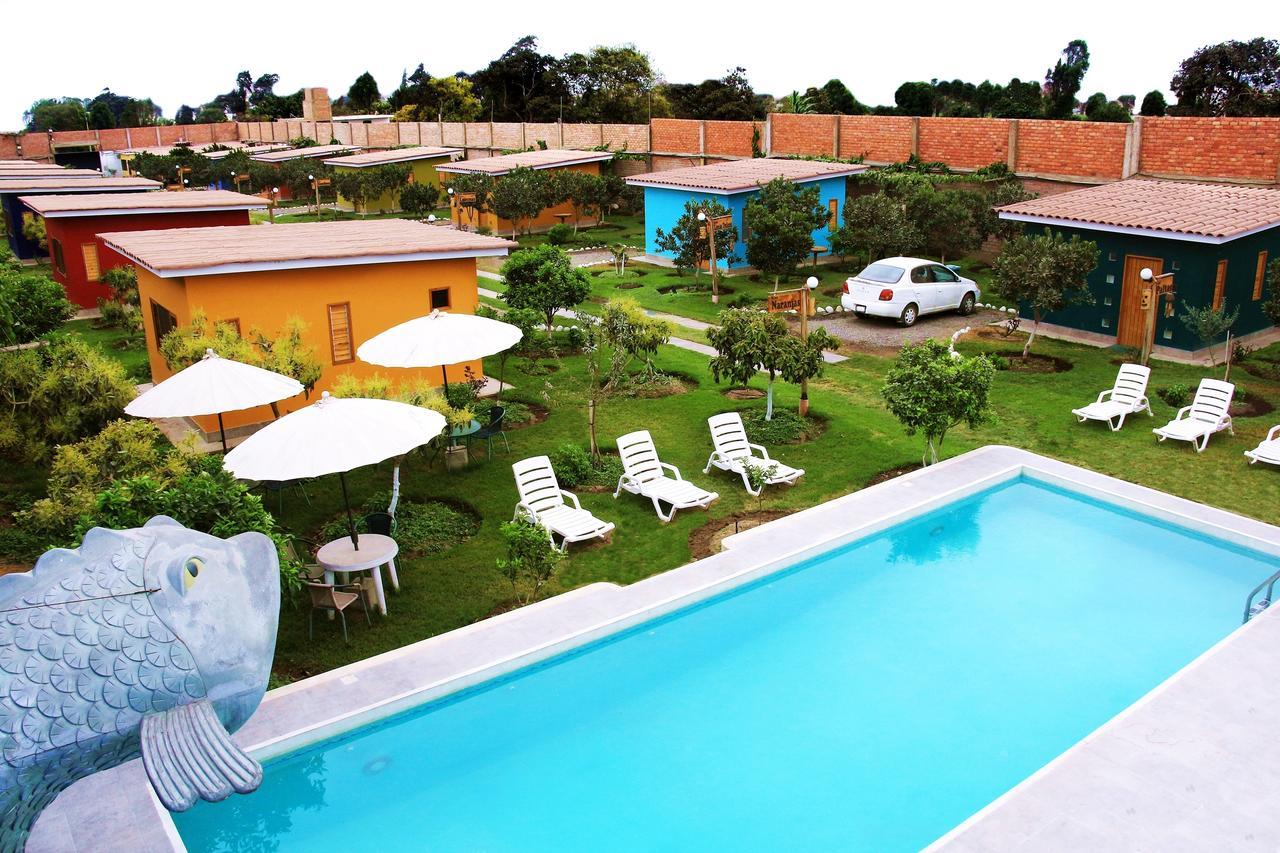 Hotel Villa Kitzia Huacho Bagian luar foto