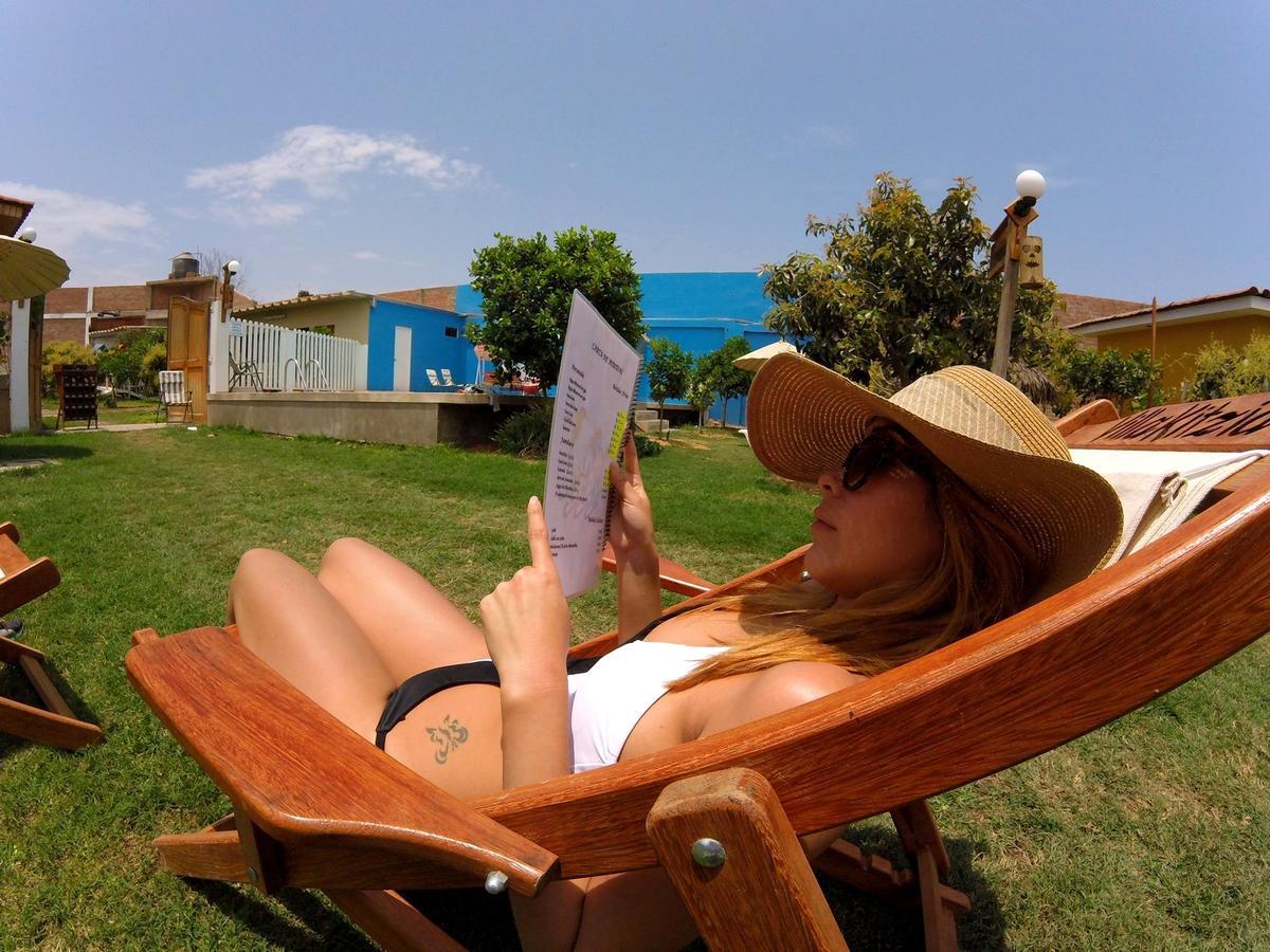 Hotel Villa Kitzia Huacho Bagian luar foto