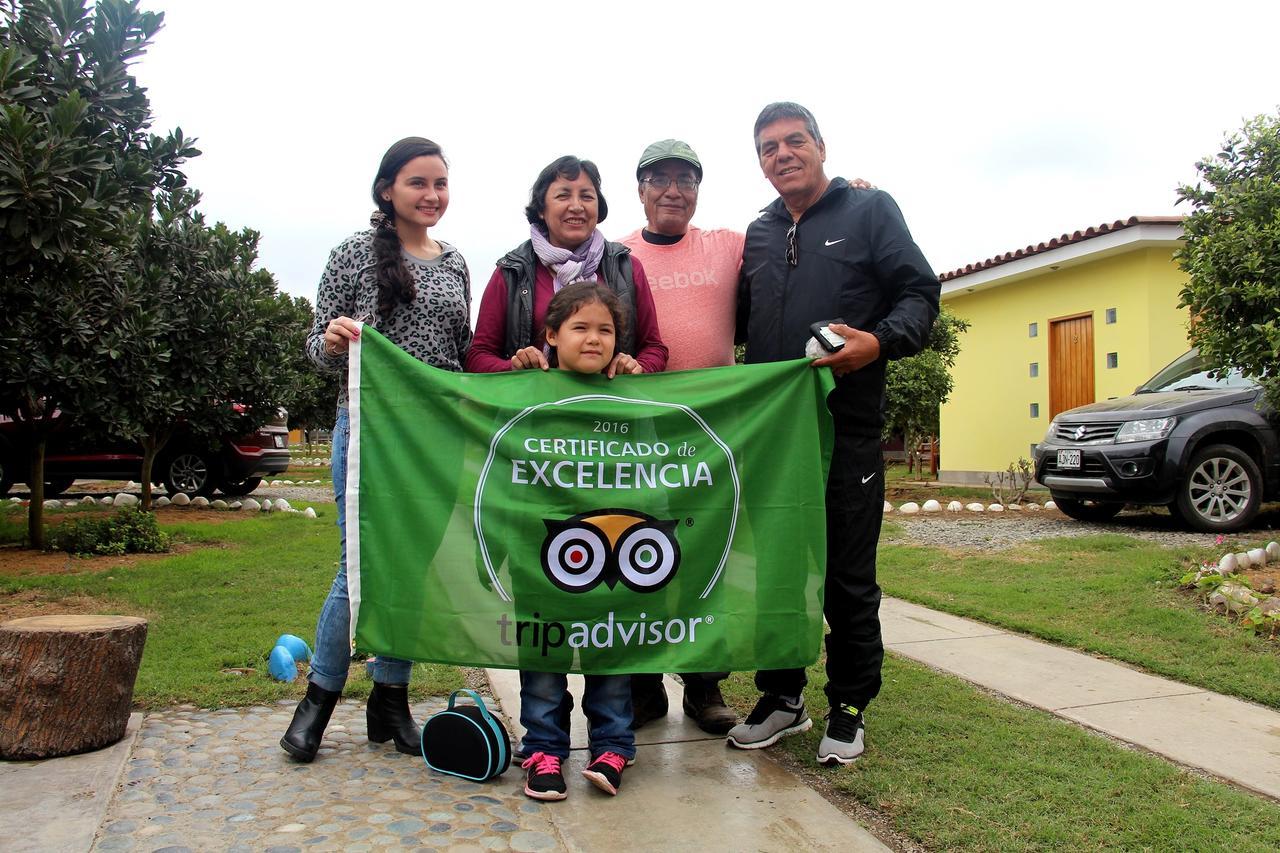 Hotel Villa Kitzia Huacho Bagian luar foto